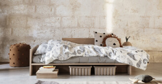 Lastenhuoneen pussilakana Animals Ferm Living