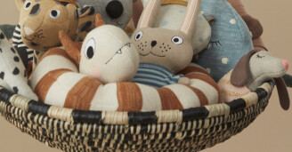 Lastenhuoneen sailytys Boo Basket OYOY