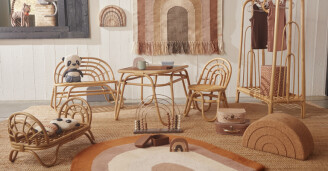 Lastenmatto Rainbow rug OYOY
