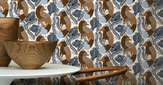 Marimekko Ketunmarja tapetti