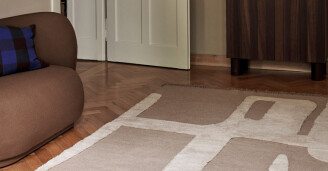 Olohuoneen matto Alley Wool Rug Ferm Living