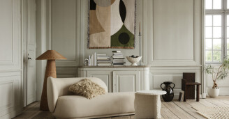Olohuoneen seinaryijy Entire Tapestry Blanket Ferm Living