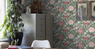 Petra Borner designtapetti Myrtle Borastapeter