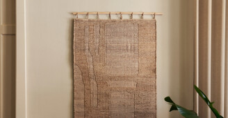 Seinaryijy eteiseen Harvest Wall Rug Ferm Living