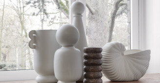 Suosittu ruukku Shell Pot Ferm Living