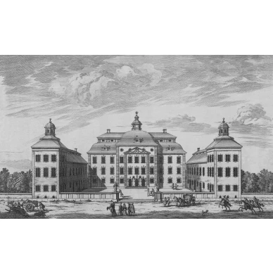 Lofstad slott maisematapetti Sandbergilta kuva