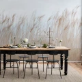 Swaying Reed rauhoittava kaislatapetti ruokailuhuoneeseen Rebel Wallsilta R13602
