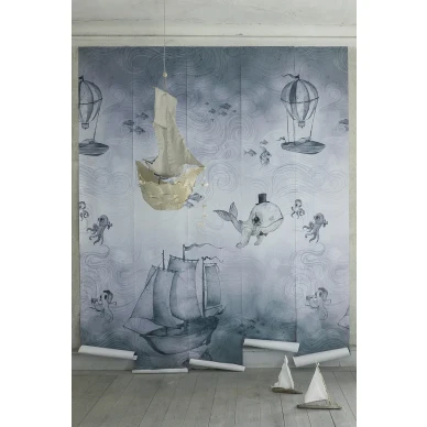 mrs mighetton ocean stories vedenalainen tapetti kuva