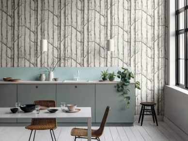 Woods mustavalkoinen suosikkitapetti Cole Sonilta