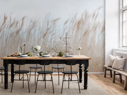 Swaying Reed rauhoittava kaislatapetti Rebel Wallsilta R13602