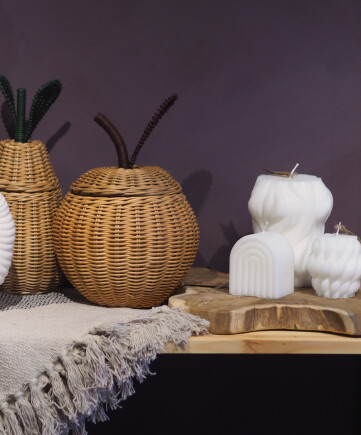 Ferm living vaasit ja korit ja Veke