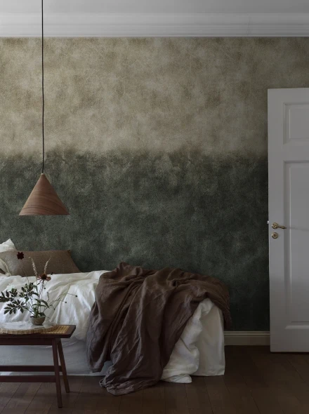 Olohuoneen tapetti Ombre Concrete Borastapeterilta 9435w